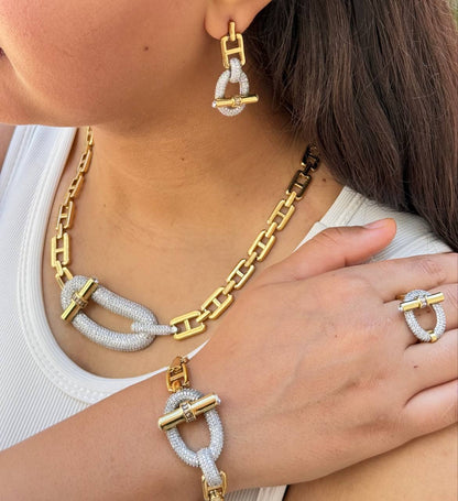 Parure Hermès 4 Pièces Cuba  copie Or🔥 تخفيضات قوية الآن – الكمية محدودة